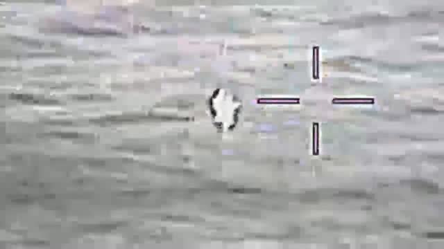 Quadro do vídeo: “UAP” (missão no Indo-Pacífico), com trechos acelerados e realçados